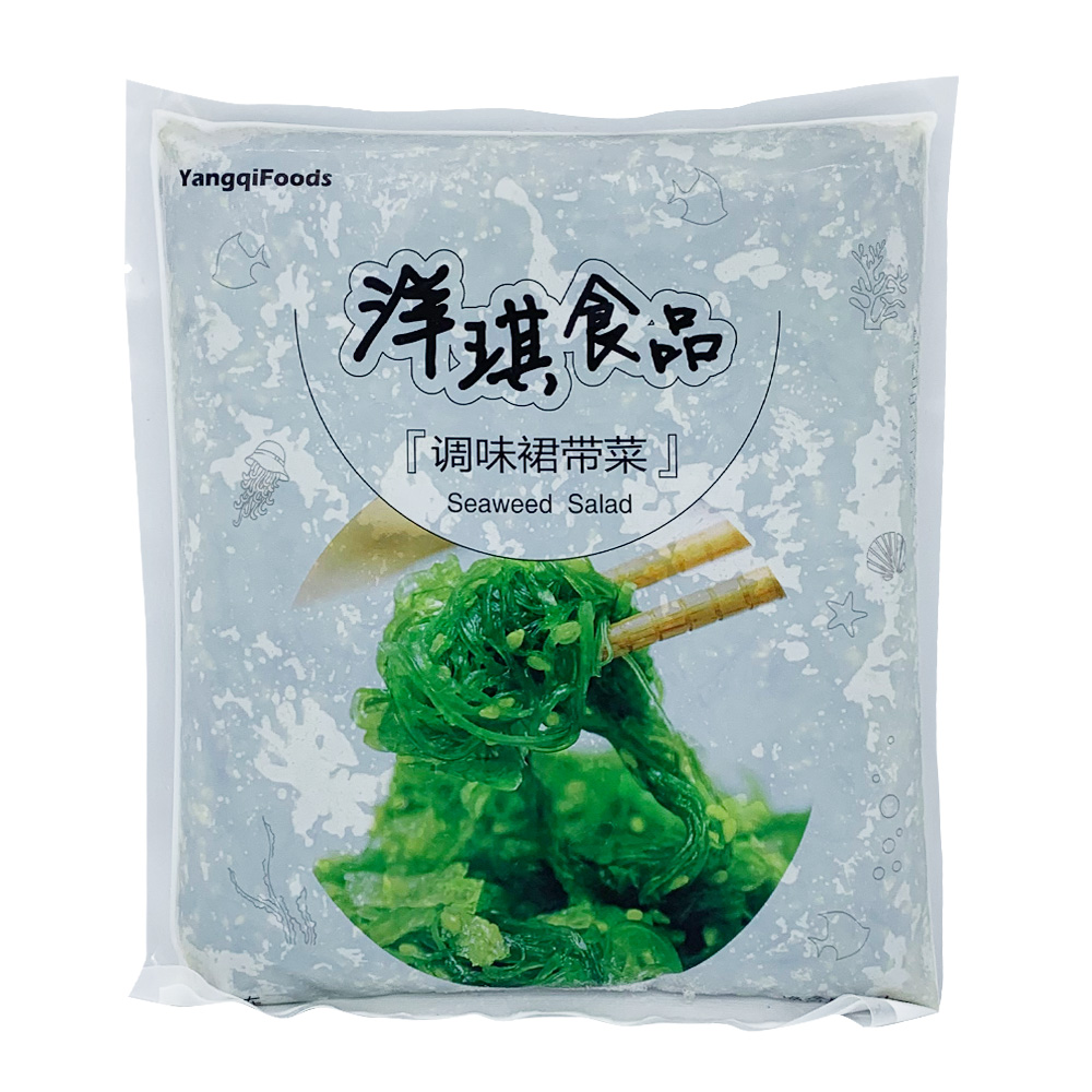 寿司料理 洋琪中华海草 即食味付海藻沙律海带日式调味裙带菜1kg 水产肉类/新鲜蔬果/熟食 裙带菜 原图主图