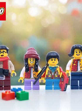 乐高LEGO正品积木人仔随机散件拼装人物公仔小颗粒零件拼插玩偶