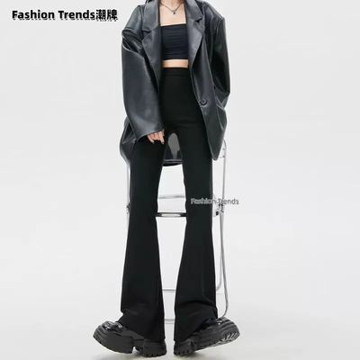 Fashion trends灯芯绒显瘦垂感欧尼绒阔腿裤糯米裤休闲拖地裤显瘦