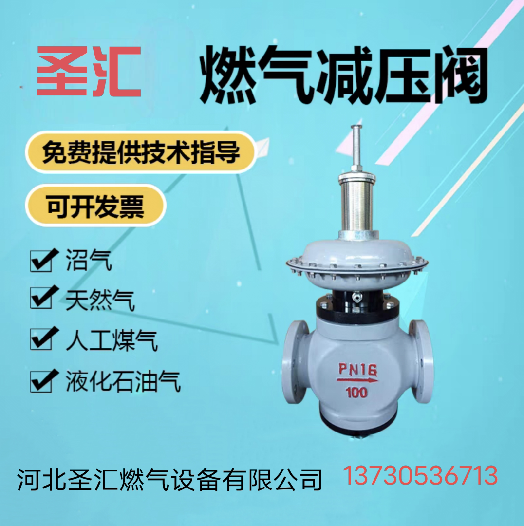 RTZ/A工业燃气调压阀天燃气调压器燃烧机锅炉天然气管道式调压阀