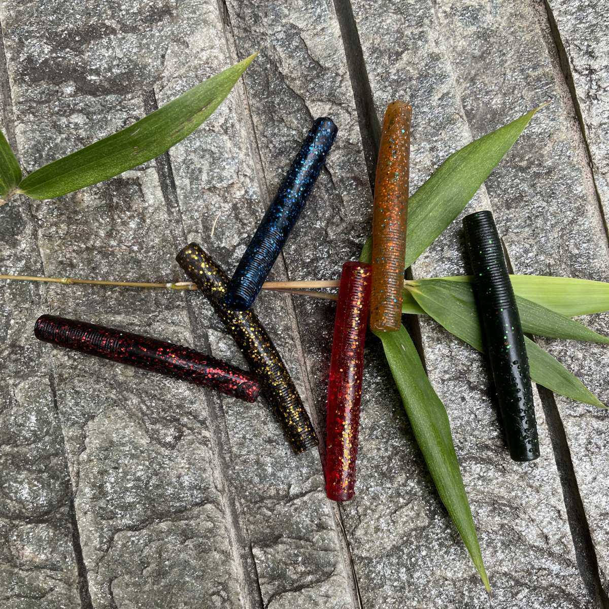 浮水棒棒虫帮帮路亚软饵内德黑坑抢鱼神饵鲈鱼tpe耐咬软虫面包虫