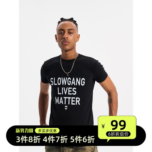 美式嘻哈男孩紧身弹力西海岸短袖