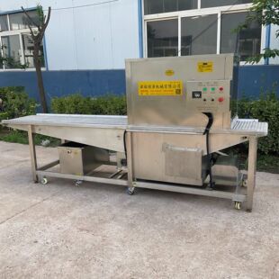 销售鱼片挂冰机 带鱼段挂冰机 鳕鱼鱼片裹冰衣设备流水线