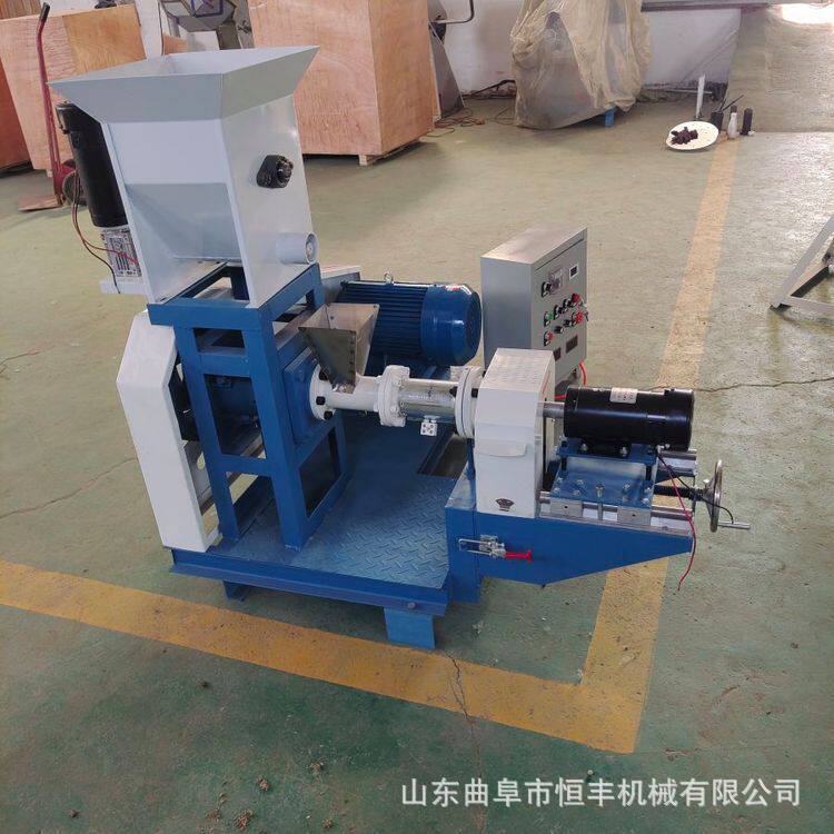 玉米大豆粉元饲料膨化机 宠物猫粮狗粮膨化机 水产养殖饲料生产线