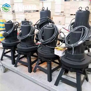 潜水离心曝气机 圆盘式曝气机安装 水下曝气器2.2kw充氧量大生产