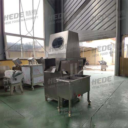 五花肉腌制嫩肉机气动变频盐水腌肉机连续式鸡鸭带骨腌制机