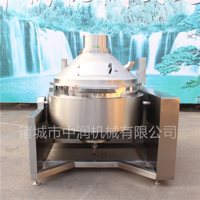 全自动行星搅拌炒锅 麻辣香锅底料炒制设备 酱料搅拌炒锅