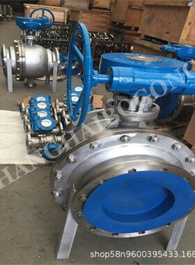 Q47Y-64R 不锈钢316固定球阀 DN100 涡轮法兰固定式球阀