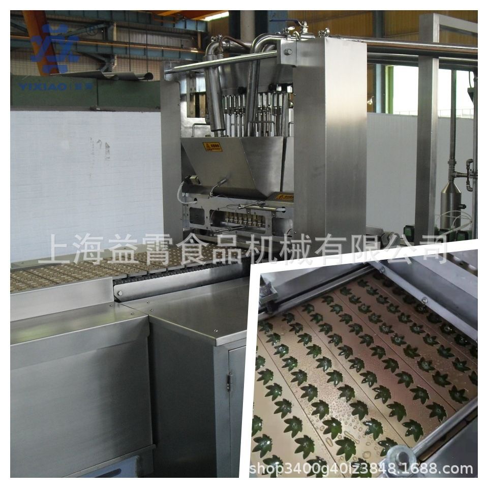 上海食品机械 厂小型糖果浇注生产设备 软糖硬糖糖果生产线免安装