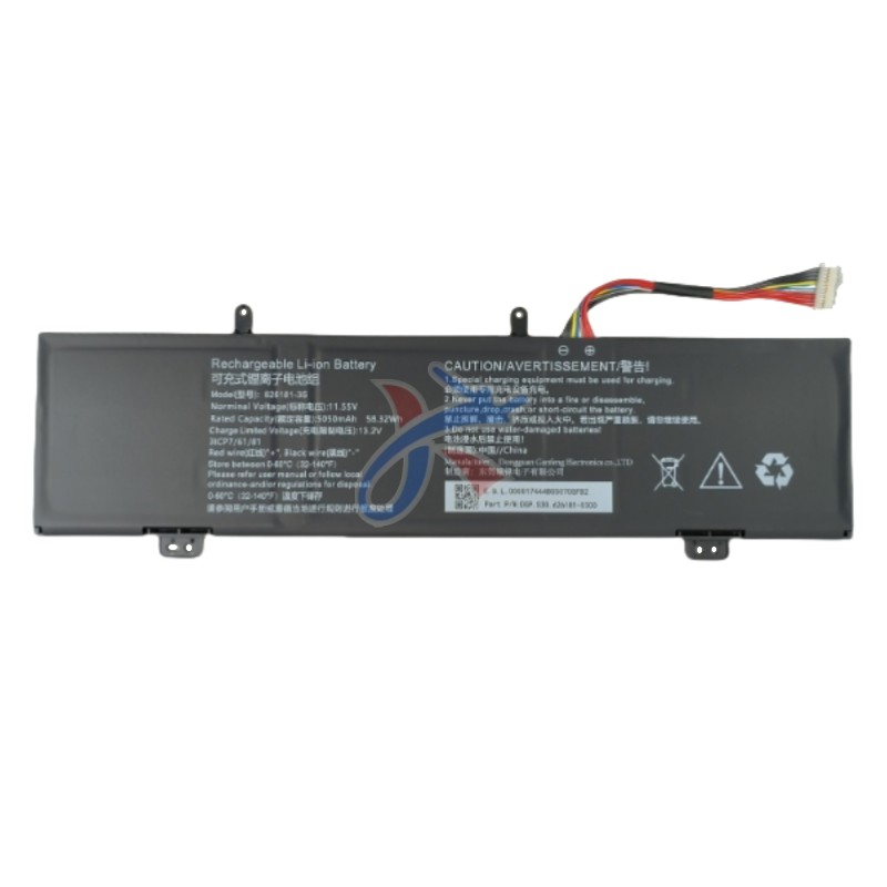 适用FIREBAT火影IARN39F01 AEC626182笔记本626181-3S电池5050mah