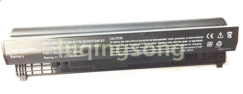 适用戴尔6P147 T795R 1P255 P02T G038N P576R 4H636 N976R电池