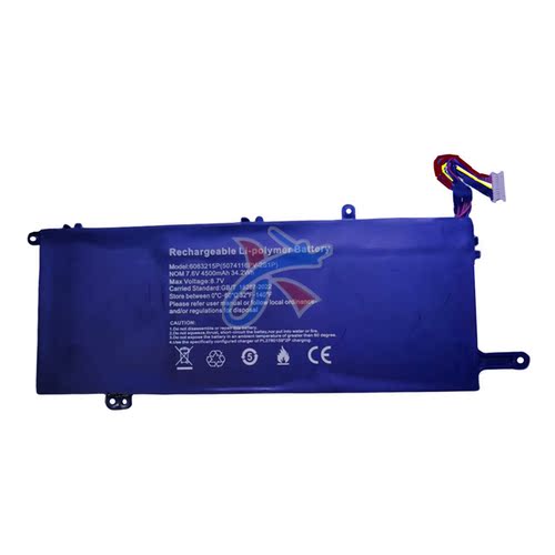 适用xingxiangyu星翔羽X1笔记本6083215P 5074116PV-2S1P电池7.6V