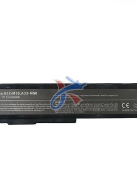 适用华硕N53S/V N61V/F M51SE N43SL N52DC X55S电池A32-M50/X64