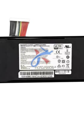 适用微星GT72 MS-1781/1783/1785/1782 6QF2QE BTY-L77笔记本电池