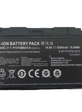 适用未来人类X611 X811 神舟X7Plus战神K8-I76172S1 CP15S02电池