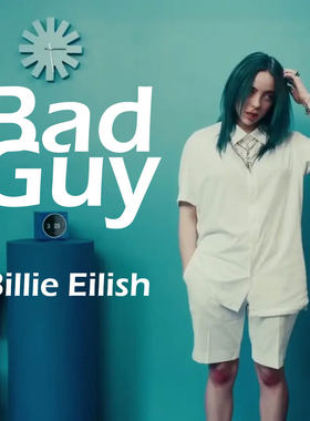 Bad Guy 扒谱制谱 萨克斯谱 单簧管 长笛谱 小号谱 小提琴谱 伴奏