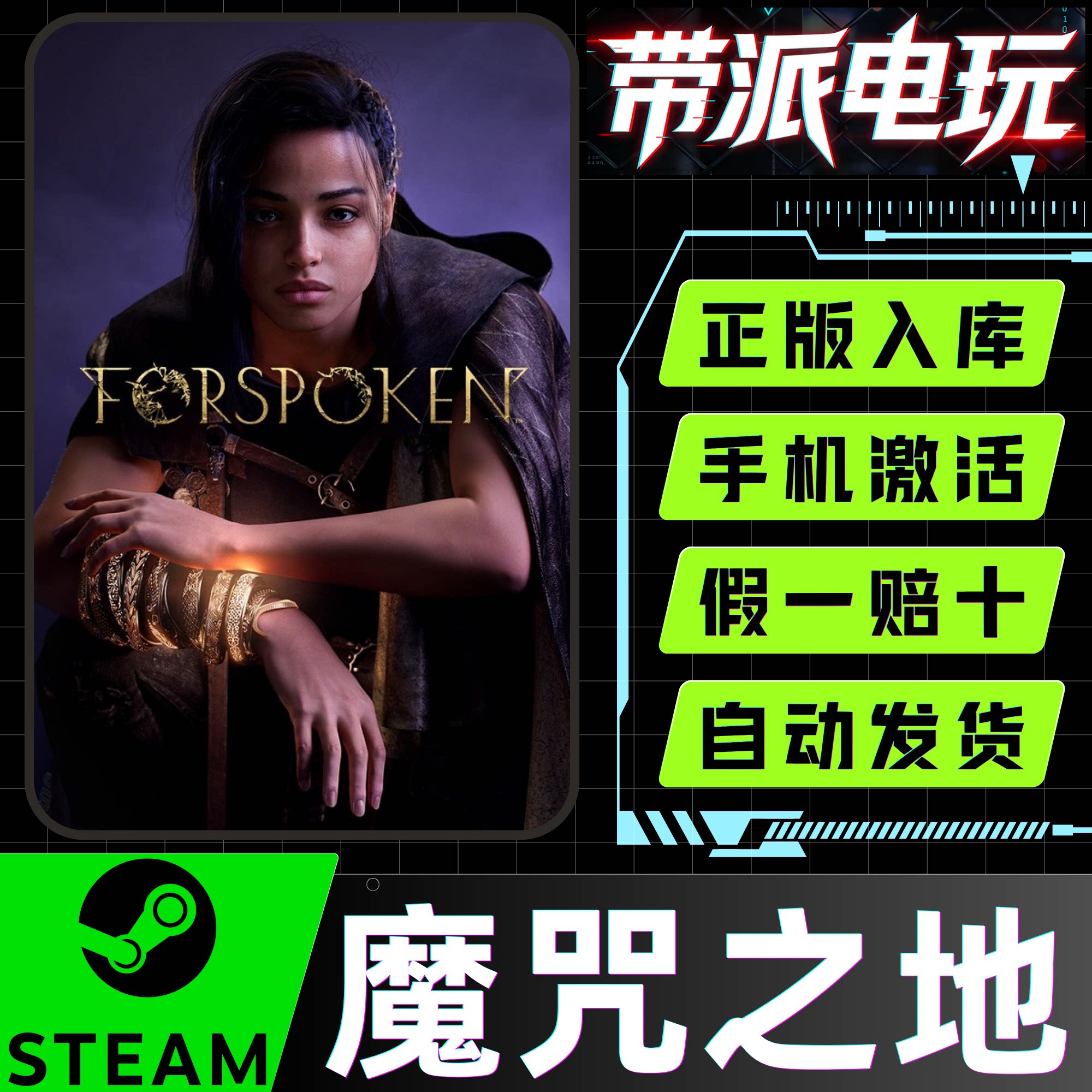 Steam正版魔咒之地全球国区CDK