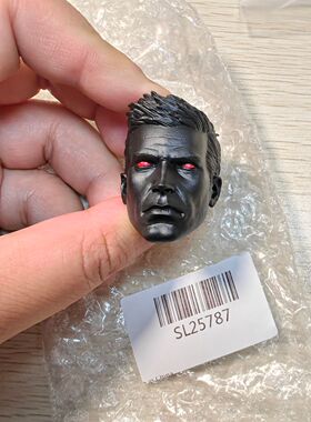 1/6 游戏版蝙蝠侠 老爷韦恩头雕 本先生黑色款男头雕 暗黑版 现货