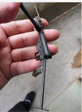 1比6兵人模型手办军事工艺品二战英军金属斯登Mark2 T型托冲锋枪