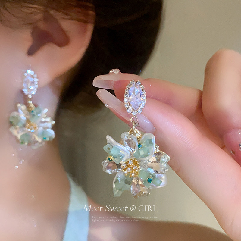 精致花朵耳环2025新款爆款精致气质耳钉轻奢高级感个性仙气耳饰女,饰品/流行首饰/时尚饰品新,耳环,淘宝优惠券,粉丝福利购,淘宝优惠卷