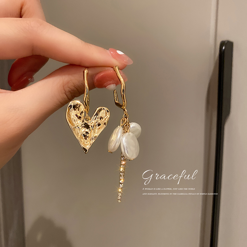 ab款不对称耳饰女高级感夸张