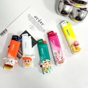 手工蜡笔小新创意卡通打火机男女可爱高颜值打火机节日情侣礼物