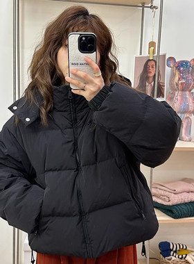新款韩版小个子羽绒棉服女装短款面包服学生超好看冬季外套潮