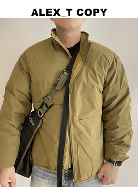 Alex 城市机能风日系经典双面穿防撕裂户外保暖轻量化羽绒服男