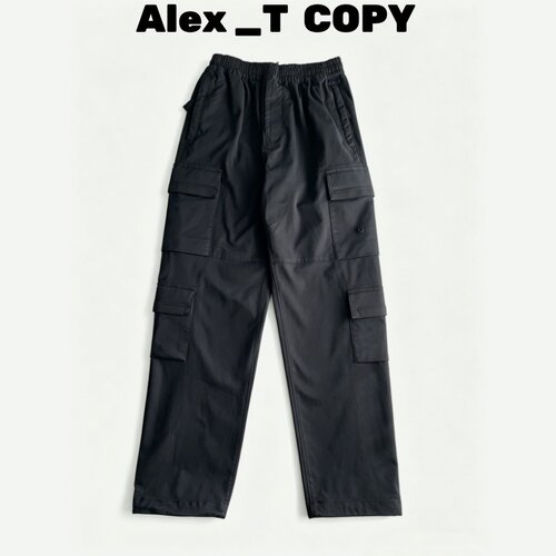 Alex 26年新款经典水洗四袋工装裤Cobrax四合扣肩章抽绳休闲裤男