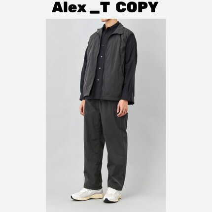 Alex 26年户外机能三防运动日系东丽运动面料马甲+裤子+夹克套装