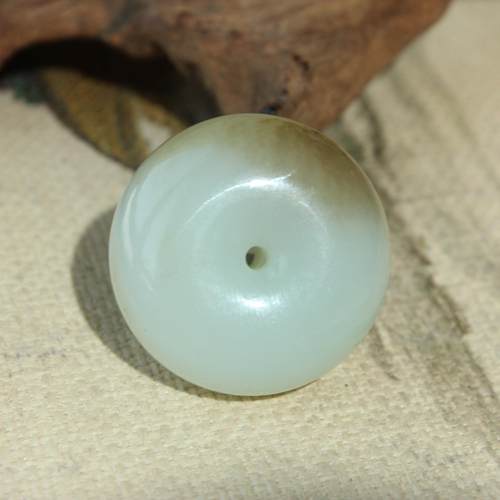 油润和田玉平安扣挂件吊坠