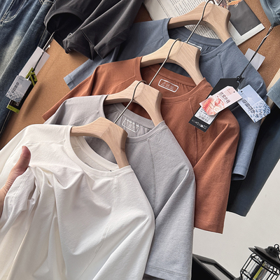 COOL凉感科技！后背透气冲孔！夏季男士速干运动短袖T恤S00523