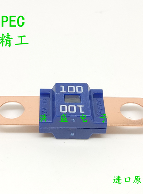 进口日本PEC精工汽车平板式保险丝蓄电池电瓶螺栓型大电流保险片
