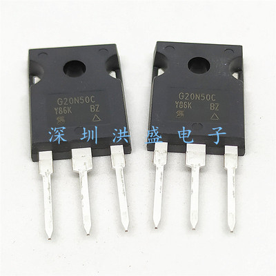 进口原装 SIHG20N50C G20N50C TO247电焊机常用MOS场效应三极管