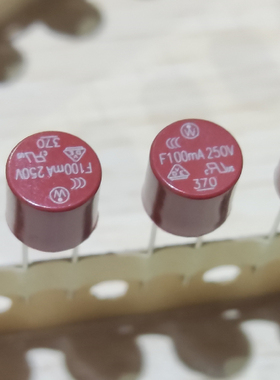 37001000000 进口力特 TR5 圆柱形保险丝管 370 F100mA 250V 快断