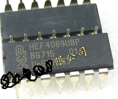 直插集成电路HEF4069UBP CD4069UBE DIP-14 全新原装现货