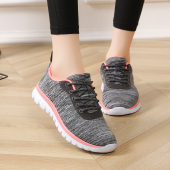 老北京布鞋 春秋中年妈妈运动鞋 女鞋 防滑大码 女 轻便软底老人健步鞋