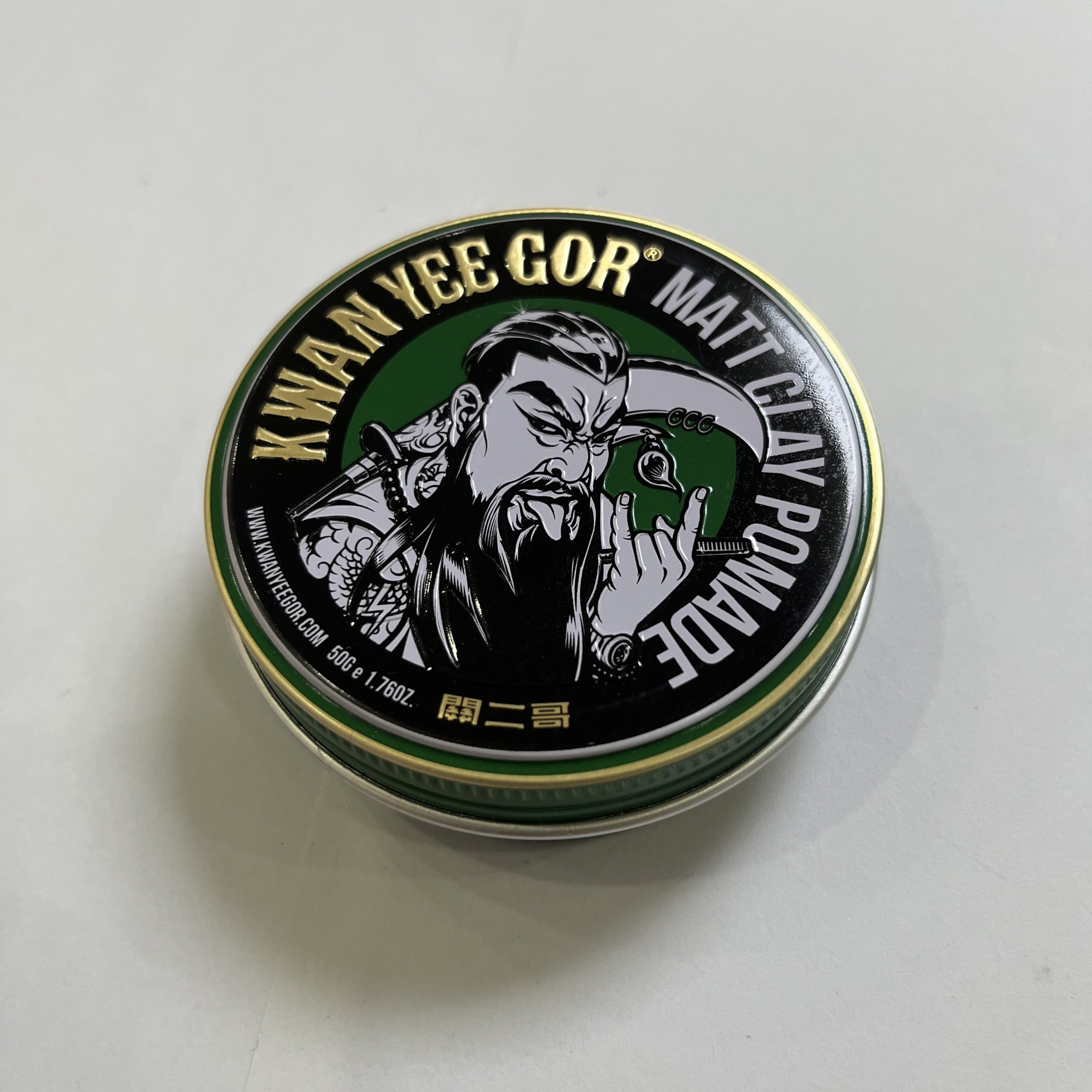 关二哥KWAN YEE GOR哑光造型发泥男士定型自然蓬松男女发油发蜡