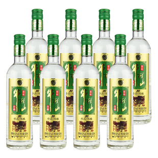 北京牛栏山二锅头酒52度珍品陈酿20土豪金浓香白酒500ml*8瓶整箱