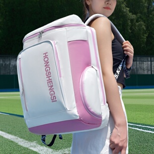 羽毛球双肩包女款2026新款户外运动防水防磨大容量网球包装备书包
