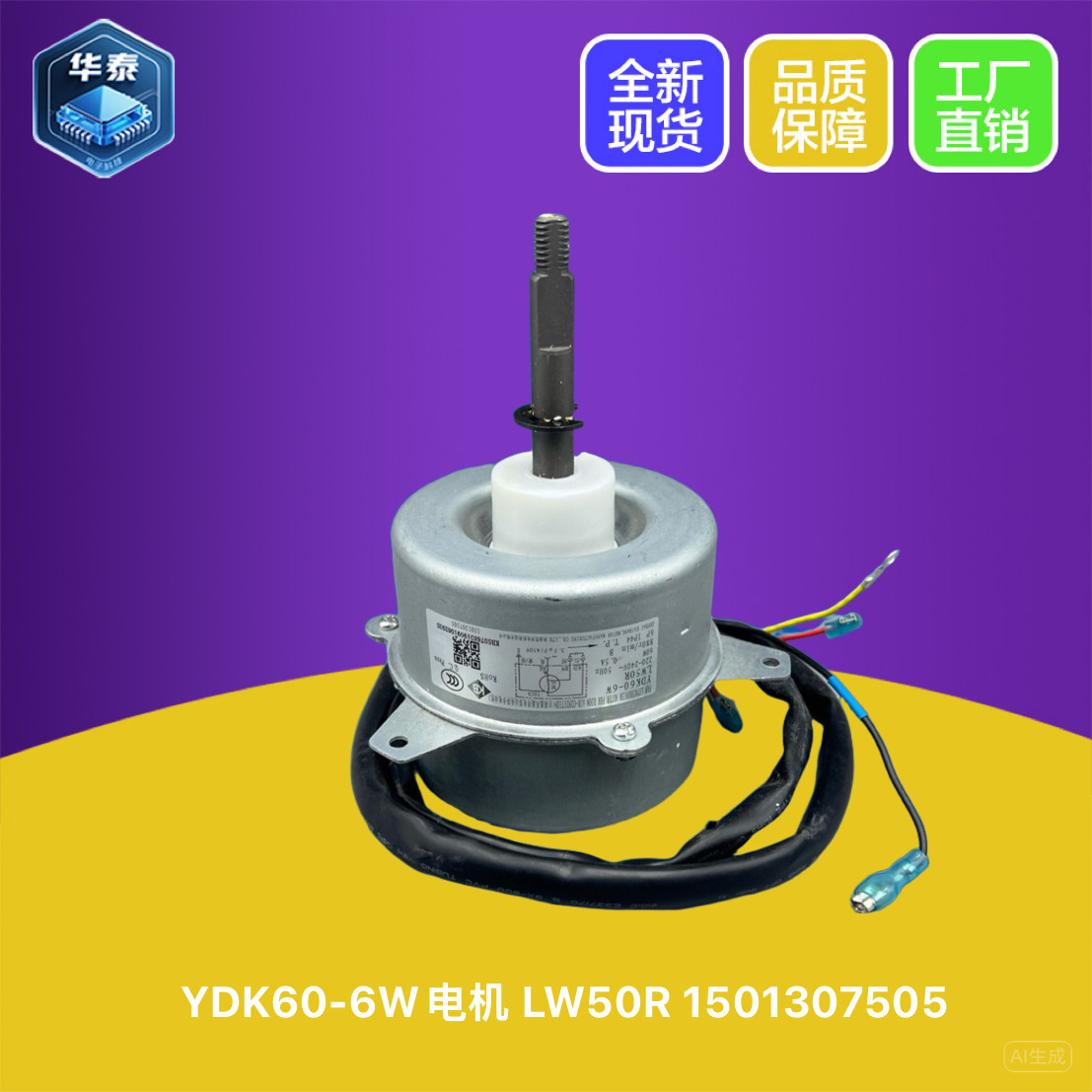 室外电机格力YDK60-6W