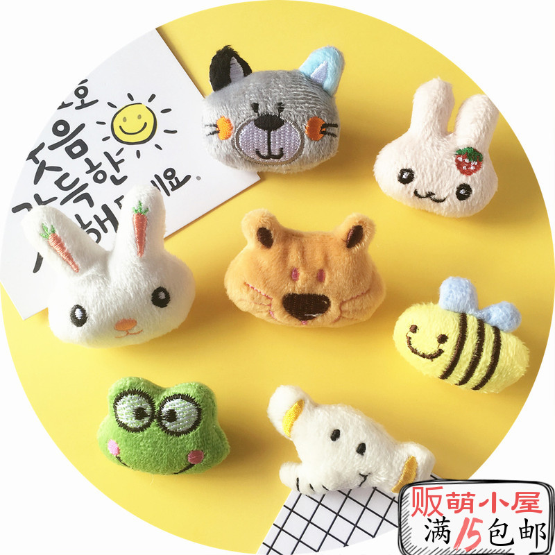 韩版原创手工毛毡 可爱猫咪胸针 可爱小动物胸针徽章可爱毛衣饰品