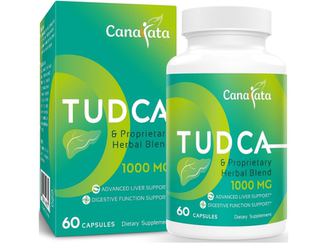 美国TUDCA肝脏支持1000毫克胆汁盐与牛奶蓟草本配方肝脏清洁修复