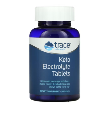 美国Trace Minerals KETO 生酮电解质片剂 水合电解质 90片