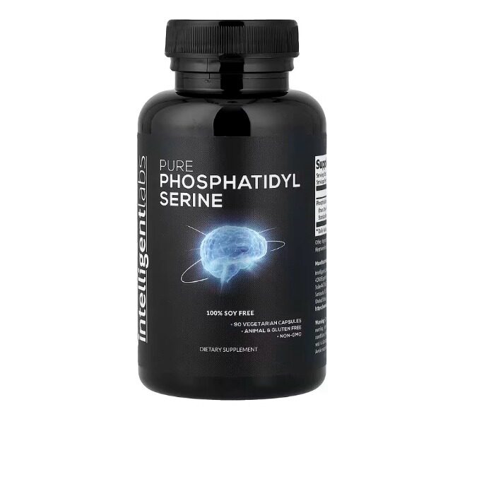美国Intelligent Labs全磷脂酰丝氨酸 大脑认知帮助 90粒素食胶囊