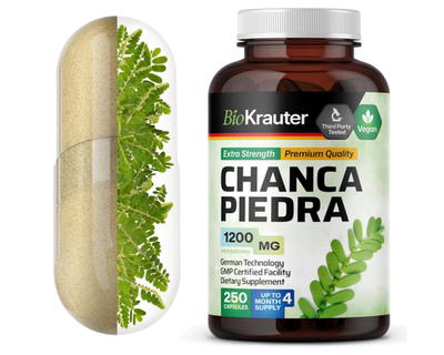 美国BIO KRAUTER Chanca Piedra 破石1200毫克  清洁肾脏 胆囊