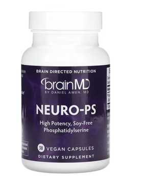 美国BrainMD Neuro-PS 儿童大脑健康 注意力专注力 30粒胶囊