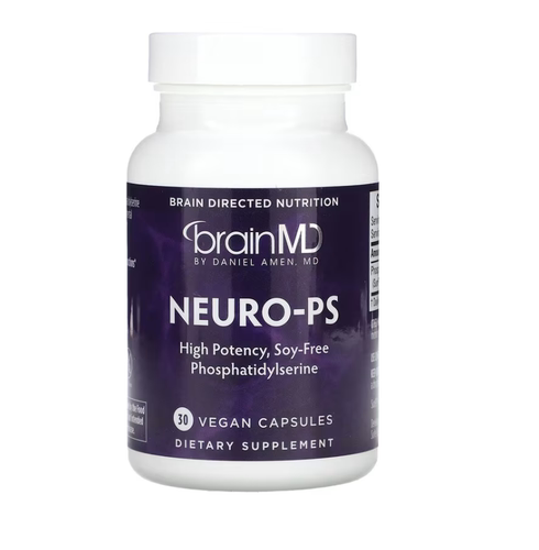 美国BrainMD Neuro-PS 儿童大脑健康 注意力专注力 30粒胶囊
