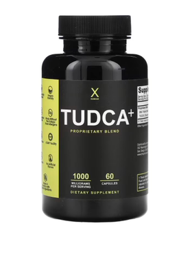 美国Humanx Tudca 1000 毫克 60粒胶囊 肝脏保护 清体