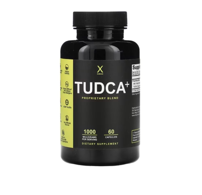 美国Humanx Tudca 1000 毫克 60粒胶囊 肝脏保护 清体